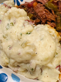 A picture of Red Mashed Potatoes.