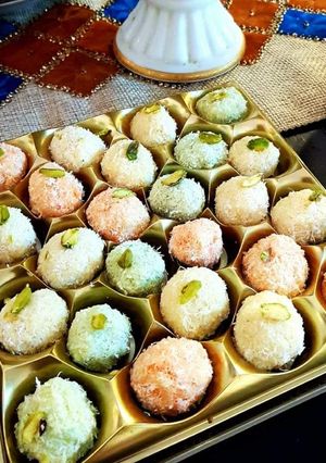 A picture of Coconut meethai.