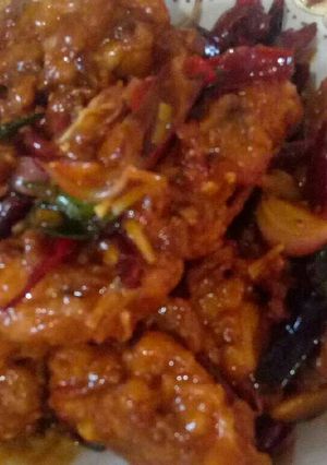 Foto resep Ayam masak cabai kering