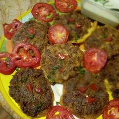 Kachay Qeemay ke kabab A picture of Kachay Qeemay ke kabab.