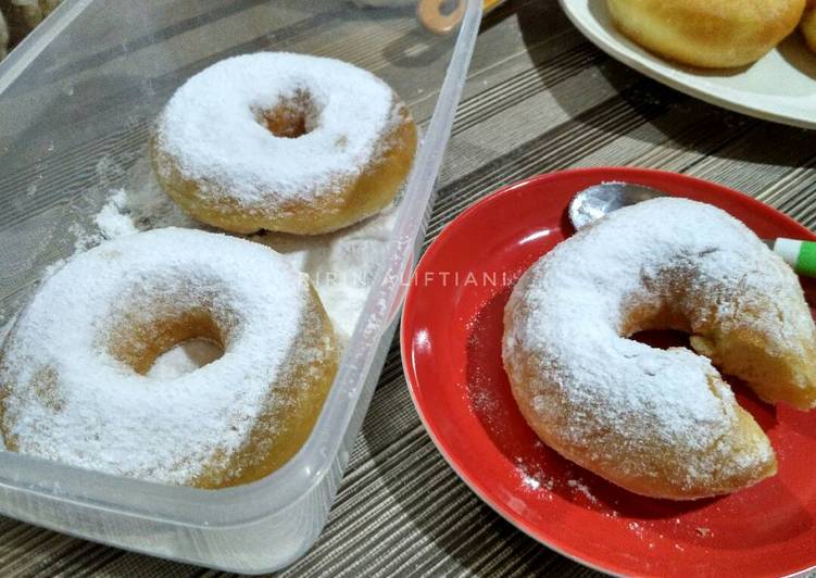 Anti Ribet, Membuat Donat Empuk Super Simpel Praktis