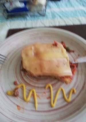 Una foto de Lasaña express!!