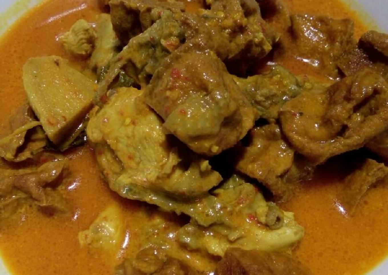 Gulai Ayam tahu