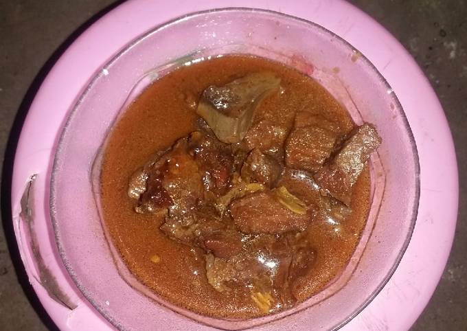 Rendang daging