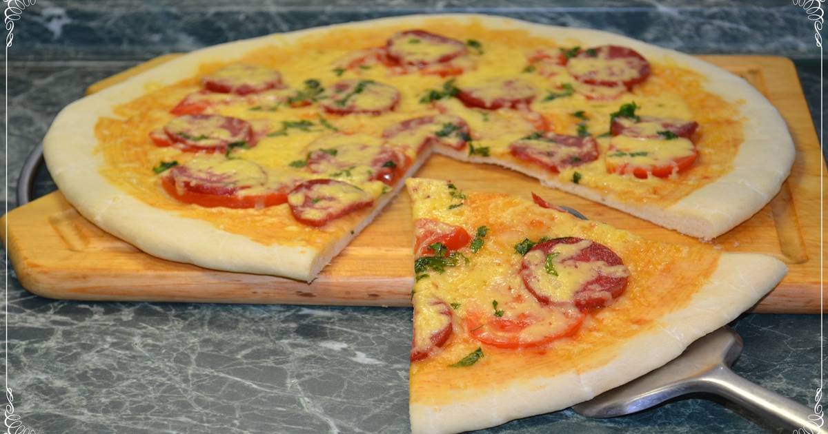 Тесто для пиццы дрожжевое рецепт – Европейская кухня: Паста и пицца. «Еда»