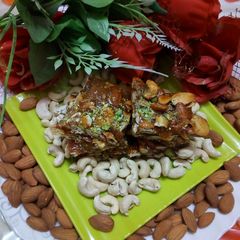 Dryfruits chikki A picture of Dryfruits chikki.