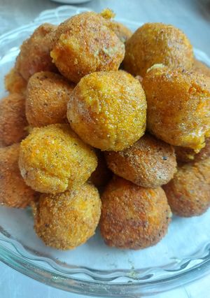 عکسی از دستور مرغ پفکی