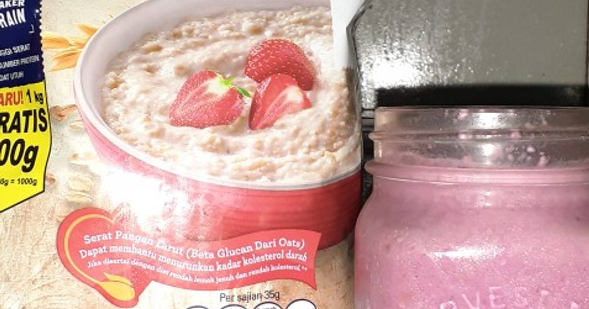 Resep Smooties With Oat Menu Diet Oleh Wida Lupton Cookpad