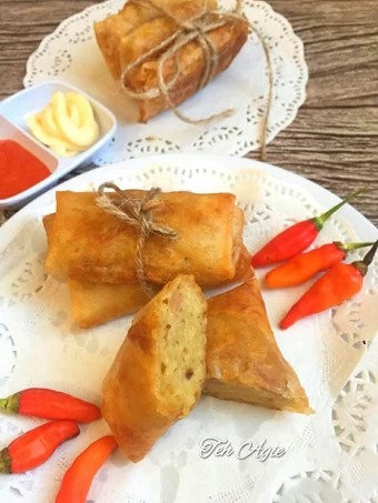 Cara Sederhana Membuat Resep  Lumpia mie yang Sempurna, Lezat Sekali