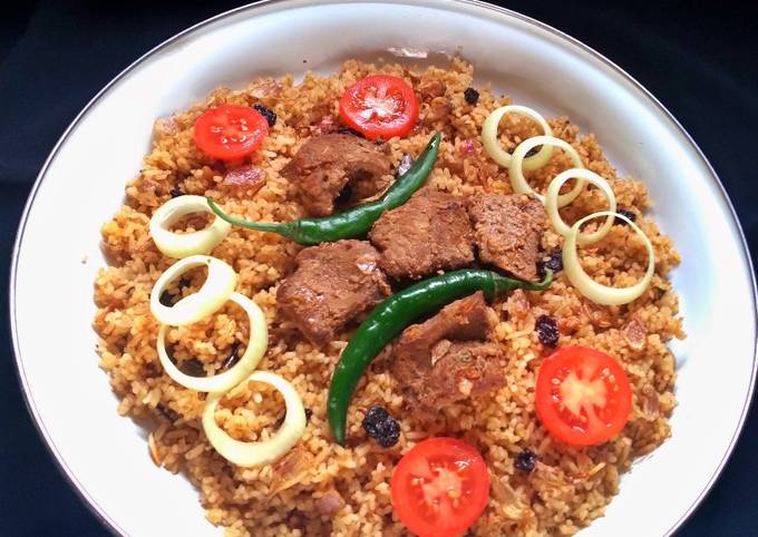 Resep Nasi Kebuli rice cooker/ magic com, Enak Banget