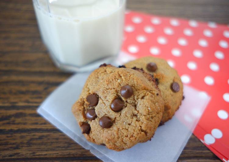 Resep Healthy Soft &amp; Chewy Choco Chip Cookies Anti Gagal