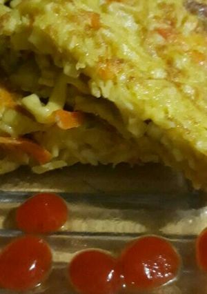 Foto resep Omlet mie wortel non MSG