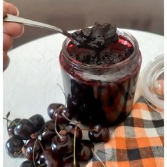 Cherry jam A picture of Cherry jam.