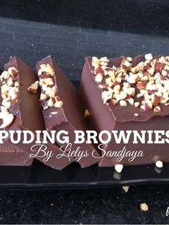 Foto resep Puding Brownies