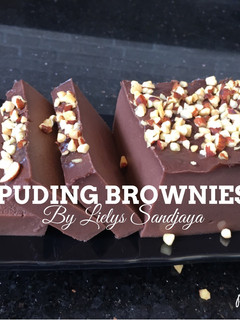 Foto resep Puding Brownies