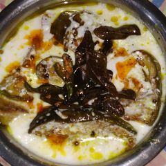 Dahi baigan A picture of Dahi baigan.
