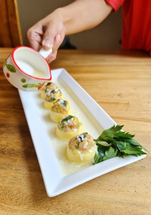 Foto resep Steamed Shrimp Tofu (Tahu Udang Kukus)