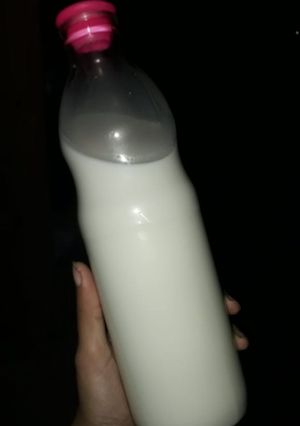 Una foto de Leche de maní