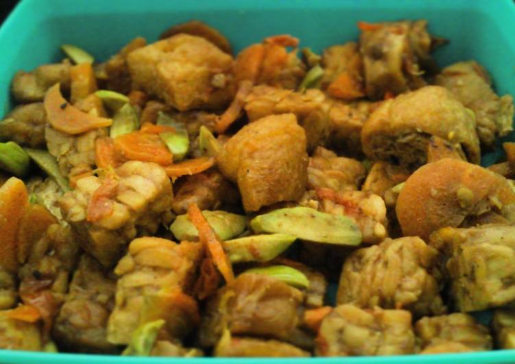 Orek Tahu Tempe Pete