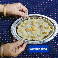 A picture of Sweet Potato Sheera (Ratali Halwa).