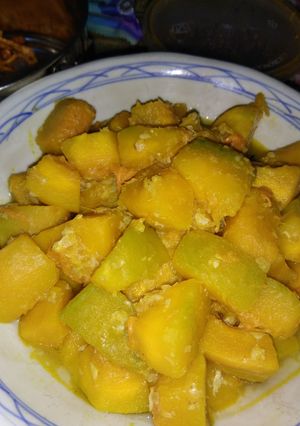 Foto resep Labu kuning tumis ebi