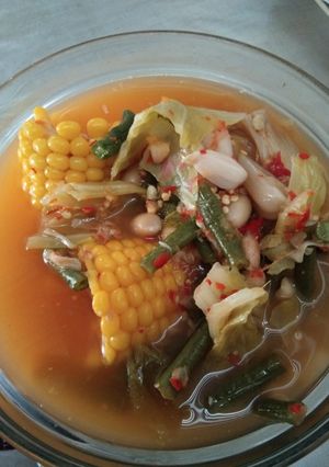 Foto resep Sayur asem segar tanpa terasi,,,,😘😘😘 yummy,,,,
