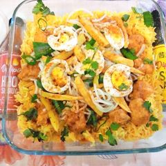 A picture of Burmese Rice.