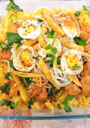 A picture of Burmese Rice.