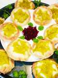 Beetroot mint tricolour Idli