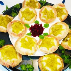 A picture of Beetroot mint tricolour Idli.