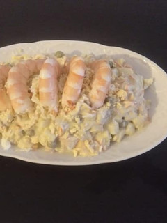Una foto de Una ensaladilla "rusa" no tan Rusa