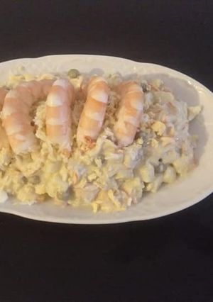 Una foto de Una ensaladilla "rusa" no tan Rusa