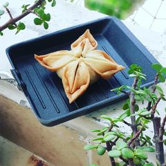 A picture of Flower samosa.