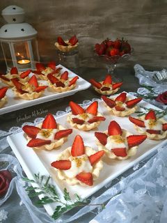 صورة لوصفة 🍓 التارت بحشوة الباتيسير 🍓