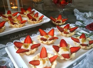 صورة لوصفة 🍓 التارت بحشوة الباتيسير 🍓