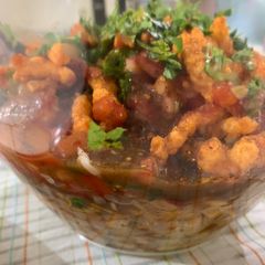 Kurkuray ki chatpati chaat A picture of Kurkuray ki chatpati chaat.