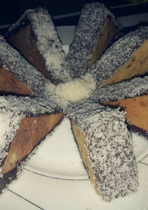 صورة لوصفة كيكة المثلثات