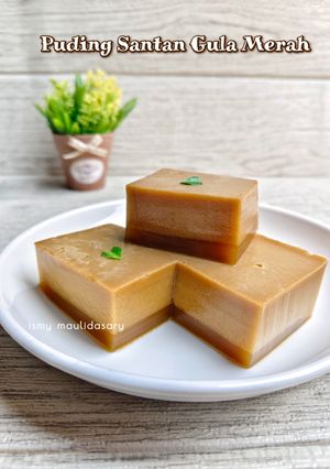 Foto resep Puding Santan Gula Merah