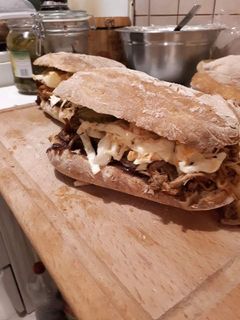 Smokey Dr. Pepper Pulled Pork szendvics recept fotója