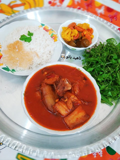 عکسی از دستور خورش کدو سبز (کدو مسما) 🍲