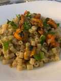 Tubettini con le cozze in bianco