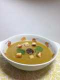 Crema de verduras con hongos (shitake)