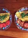 Omelette vegetariano