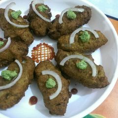 Moong dal kababs A picture of Moong dal kababs.