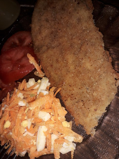 Una foto de Milanesas de berenjena