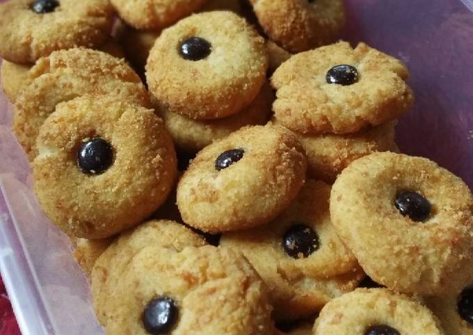 Cookies susu renyah no ribet (no telur)