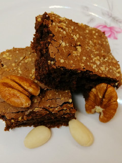 Una foto de Brownie de Nutella