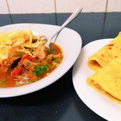 A picture of Butternut chapatis.
