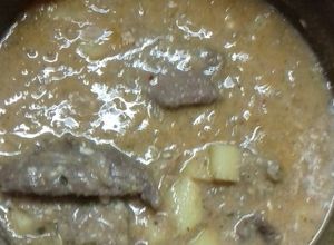 Una foto de Bifes pasados por harina