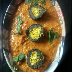 A picture of Palak kofta.